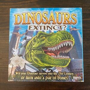Briarpatch Dinosaurs Extinct? COMPLETE Board Game 2006 Kids Educational Strategy